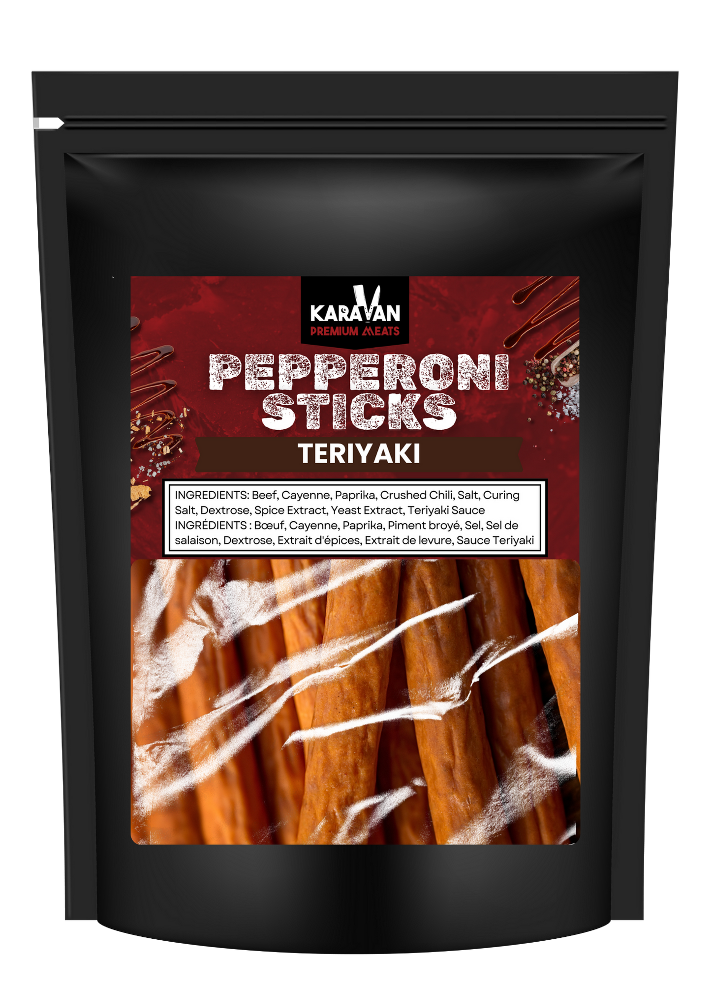 Pepperoni Sticks - Teriyaki
