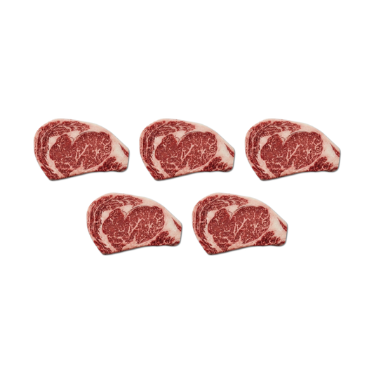 Bulk Wagyu Ribeye Steak  (MB 4-5)  5pcs