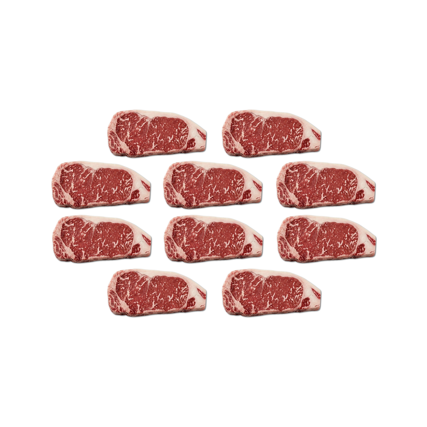 Bulk Wagyu NY Striploin Steak (MB 4-5) 10pcs