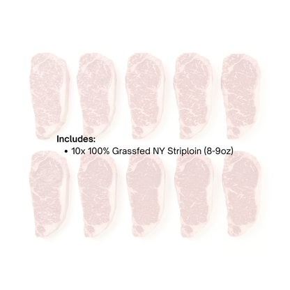 NY Striploin Steaks (10pcs)