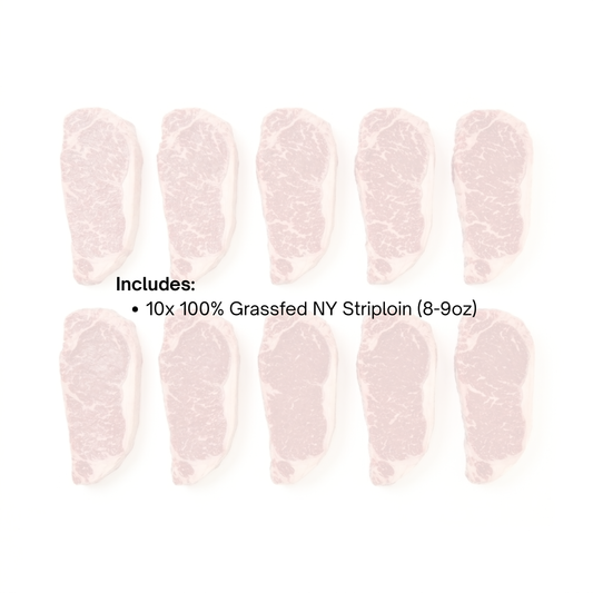 NY Striploin Steaks (10pcs)