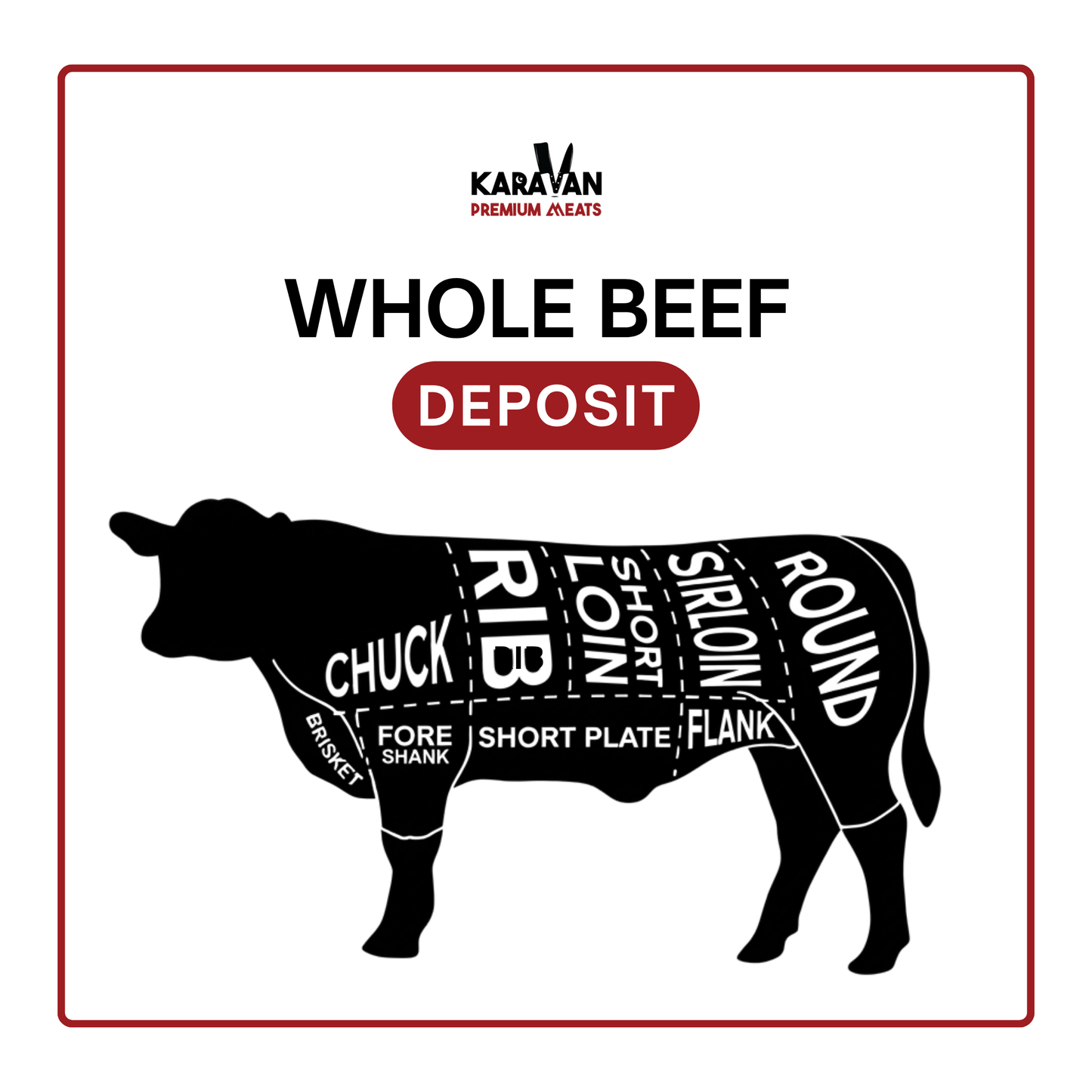 Whole Beef (Deposit)