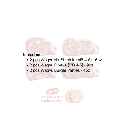 Wagyu Steak Bundle MB (4-5)