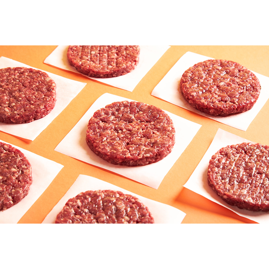 Beef Rib & Loin Burger Patties - 100% Grassfed (4x4 oz)